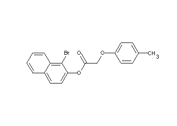1-bromo-2-naphthyl (4-methylphenoxy)acetate