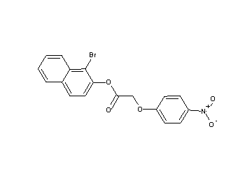 1-bromo-2-naphthyl (4-nitrophenoxy)acetate