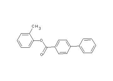2-methylphenyl 4-biphenylcarboxylate