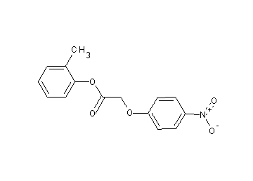 2-methylphenyl (4-nitrophenoxy)acetate 2-methylphenyl (4-nitrophenoxy)acetate