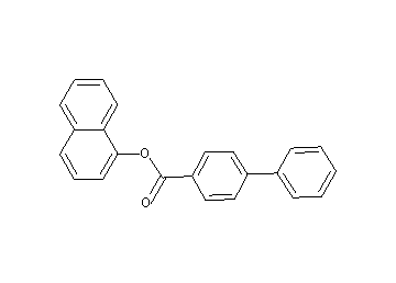 1-naphthyl 4-biphenylcarboxylate