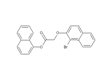 1-naphthyl [(1-bromo-2-naphthyl)oxy]acetate