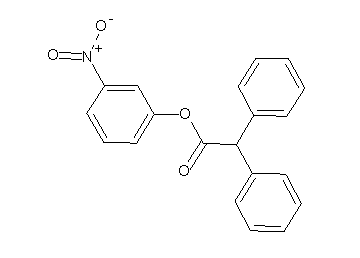 3-nitrophenyl diphenylacetate