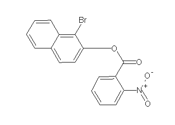 1-bromo-2-naphthyl 2-nitrobenzoate