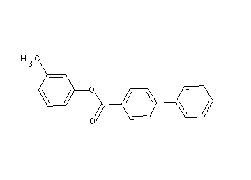 3-methylphenyl 4-biphenylcarboxylate