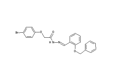 N'-[2-(benzyloxy)benzylidene]-2-(4-bromophenoxy)acetohydrazide