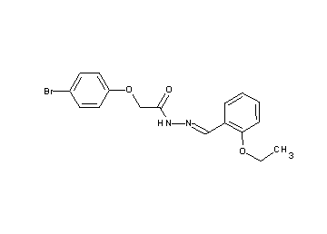 2-(4-bromophenoxy)-N'-(2-ethoxybenzylidene)acetohydrazide