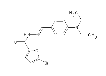 5-bromo-N'-[4-(diethylamino)benzylidene]-2-furohydrazide