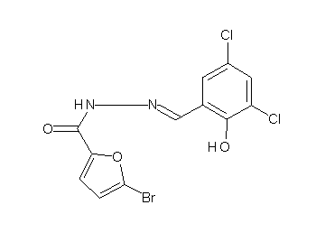 5-bromo-N'-(3,5-dichloro-2-hydroxybenzylidene)-2-furohydrazide