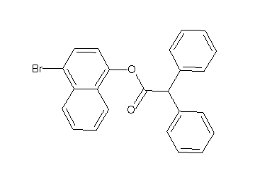 4-bromo-1-naphthyl diphenylacetate