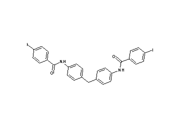 N,N'-[methylenebis(4,1-phenylene)]bis(4-iodobenzamide)