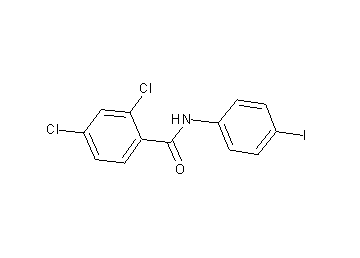 2,4-dichloro-N-(4-iodophenyl)benzamide