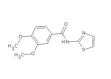 3,4-dimethoxy-N-1,3-thiazol-2-ylbenzamide