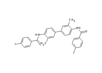 N,N'-(3,3'-dimethyl-4,4'-biphenyldiyl)bis(4-iodobenzamide)