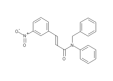 N-benzyl-3-(3-nitrophenyl)-N-phenylacrylamide