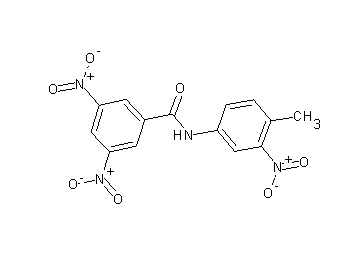 N-(4-methyl-3-nitrophenyl)-3,5-dinitrobenzamide