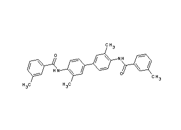 N,N'-(3,3'-dimethyl-4,4'-biphenyldiyl)bis(3-methylbenzamide)