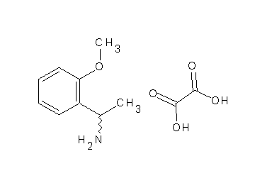[1-(2-methoxyphenyl)ethyl]amine oxalate
