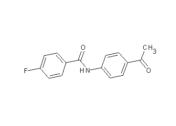 N-(4-acetylphenyl)-4-fluorobenzamide