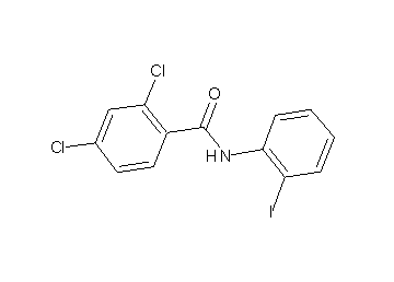 2,4-dichloro-N-(2-iodophenyl)benzamide 2,4-dichloro-N-(2-iodophenyl)benzamide