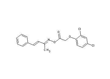 4-phenyl-3-buten-2-one O-[2-(2,4-dichlorophenoxy)acetyl]oxime