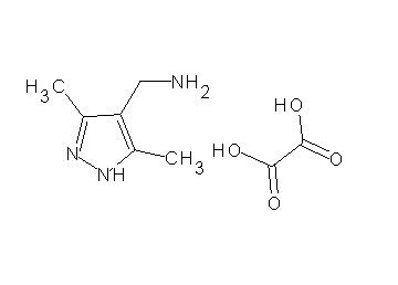[(3,5-dimethyl-1H-pyrazol-4-yl)methyl]amine oxalate