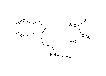 [2-(1H-indol-1-yl)ethyl]methylamine oxalate