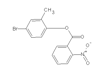 4-bromo-2-methylphenyl 2-nitrobenzoate