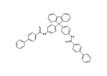 N,N'-[9H-fluorene-9,9-diylbis(4,1-phenylene)]di(4-biphenylcarboxamide)