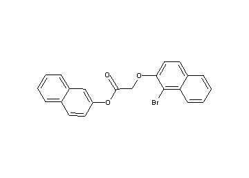 2-naphthyl [(1-bromo-2-naphthyl)oxy]acetate