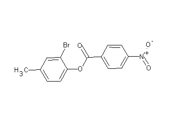 2-bromo-4-methylphenyl 4-nitrobenzoate - Click Image to Close