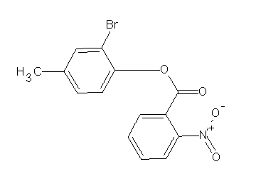2-bromo-4-methylphenyl 2-nitrobenzoate