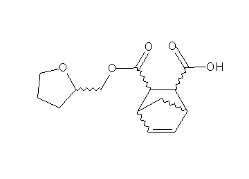 3-[(tetrahydro-2-furanylmethoxy)carbonyl]bicyclo[2.2.1]hept-5-ene-2-carboxylic acid - Click Image to Close