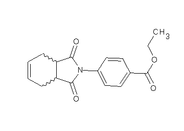 ethyl 4-(1,3-dioxo-1,3,3a,4,7,7a-hexahydro-2H-isoindol-2-yl)benzoate