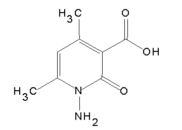 1-amino-4,6-dimethyl-2-oxo-1,2-dihydro-3-pyridinecarboxylic acid 1-amino-4,6-dimethyl-2-oxo-1,2-dihydro-3-pyridinecarboxylic acid