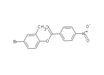 4-bromo-2-methylphenyl 4-nitrobenzoate - Click Image to Close