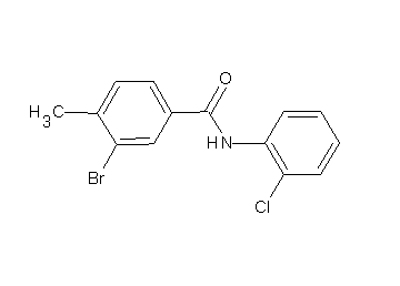 3-bromo-N-(2-chlorophenyl)-4-methylbenzamide