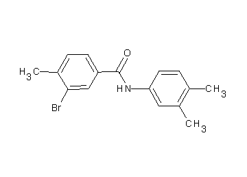 3-bromo-N-(3,4-dimethylphenyl)-4-methylbenzamide - Click Image to Close