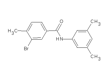 3-bromo-N-(3,5-dimethylphenyl)-4-methylbenzamide - Click Image to Close