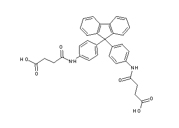 4,4'-[9H-fluorene-9,9-diylbis(4,1-phenyleneimino)]bis(4-oxobutanoic acid)