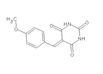 5-(4-methoxybenzylidene)-2,4,6(1H,3H,5H)-pyrimidinetrione