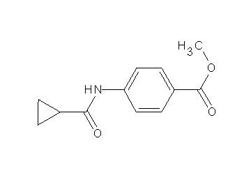 methyl 4-[(cyclopropylcarbonyl)amino]benzoate