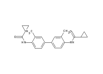 N,N'-(3,3'-dimethyl-4,4'-biphenyldiyl)dicyclopropanecarboxamide