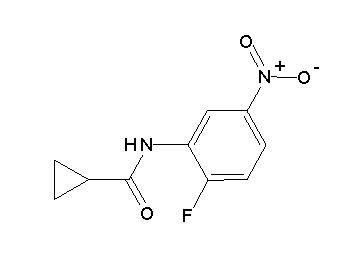 N-(2-fluoro-5-nitrophenyl)cyclopropanecarboxamide