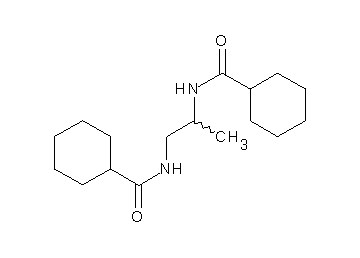 N,N'-1,2-propanediyldicyclohexanecarboxamide