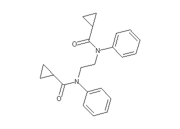 N,N'-1,2-ethanediylbis(N-phenylcyclopropanecarboxamide)