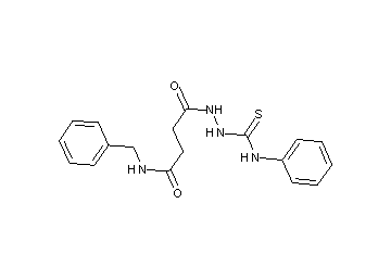 4-[2-(anilinocarbonothioyl)hydrazino]-N-benzyl-4-oxobutanamide - Click Image to Close