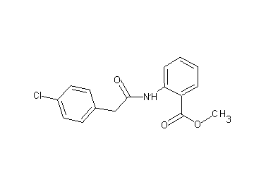 methyl 2-{[(4-chlorophenyl)acetyl]amino}benzoate