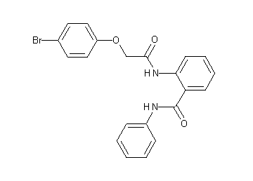 2-{[(4-bromophenoxy)acetyl]amino}-N-phenylbenzamide