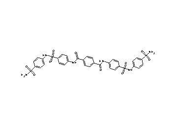 N,N'-bis[4-({[4-(aminosulfonyl)phenyl]amino}sulfonyl)phenyl]terephthalamide
